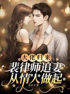大佬归来裴律师追妻从情人做起免费阅读